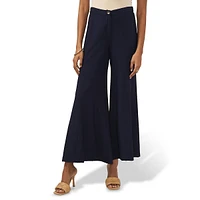 Pantalon drapé Palazzo