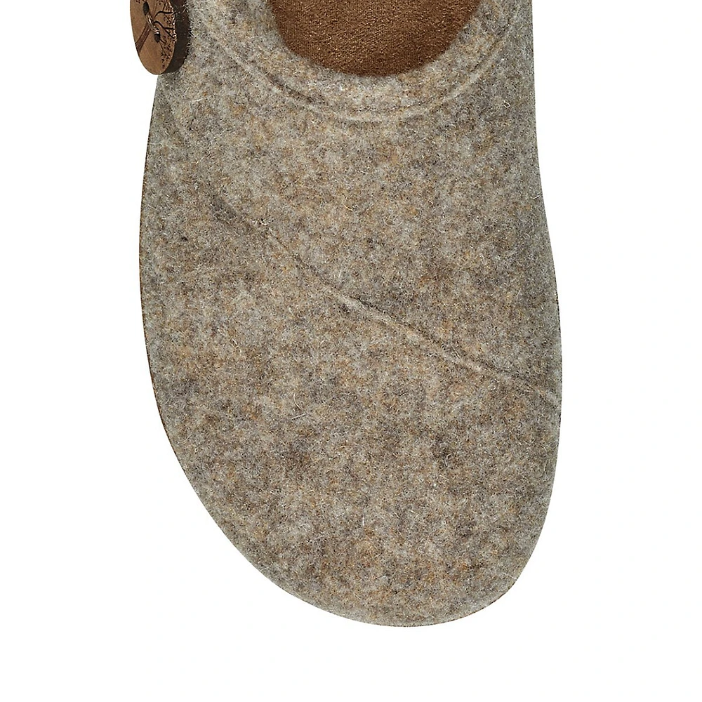 Women's Ezra Suede Leather Clogs