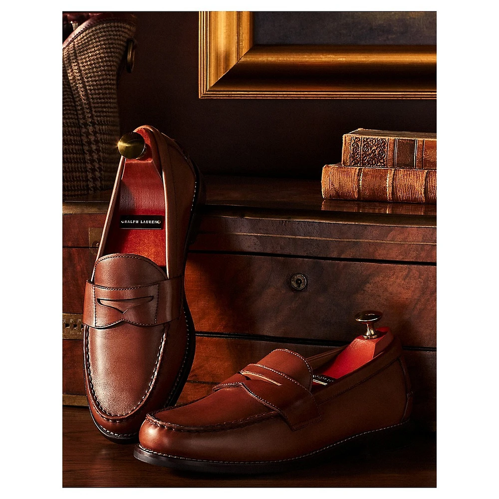 Men's ​Alston Leather Penny Loafers