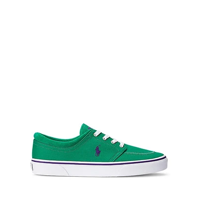 Men's Faxon X Suede-Trim Canvas Sneakers