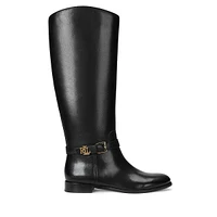 Brooke Leather Knee-High Riding Boots