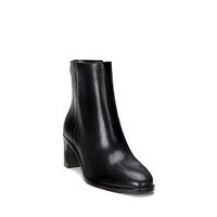 Cassie Leather Ankle Boots