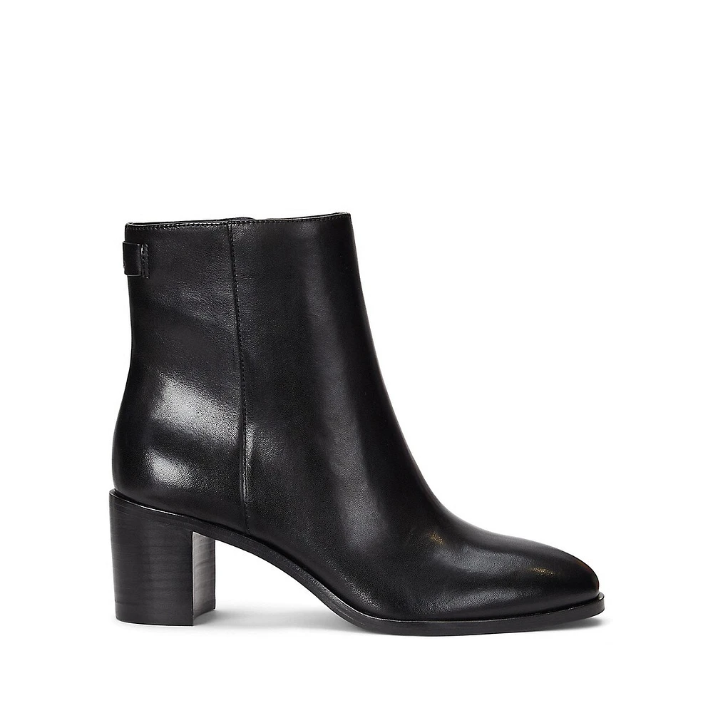 Cassie Leather Ankle Boots