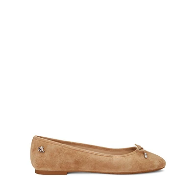 Jayna Leather Ballerina Flats