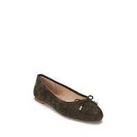 Jayna Suede Ballet Flats