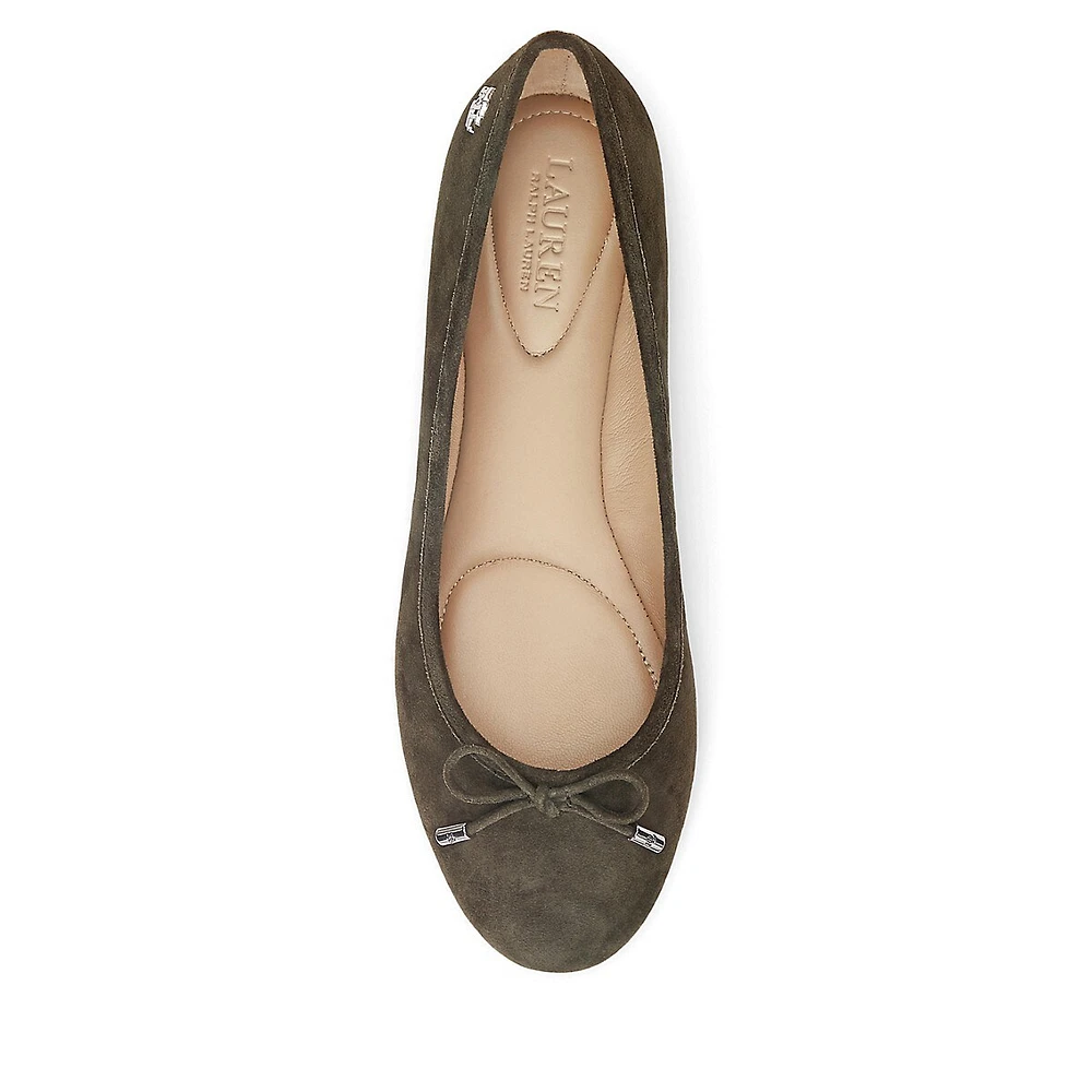 Jayna Suede Ballet Flats