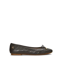 Jayna Leather Ballet Flats