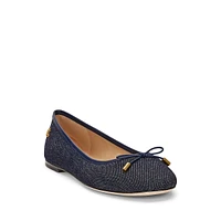 Jayna Denim Ballet Flats