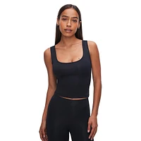 Scoop-Neck Scuba Tank Top