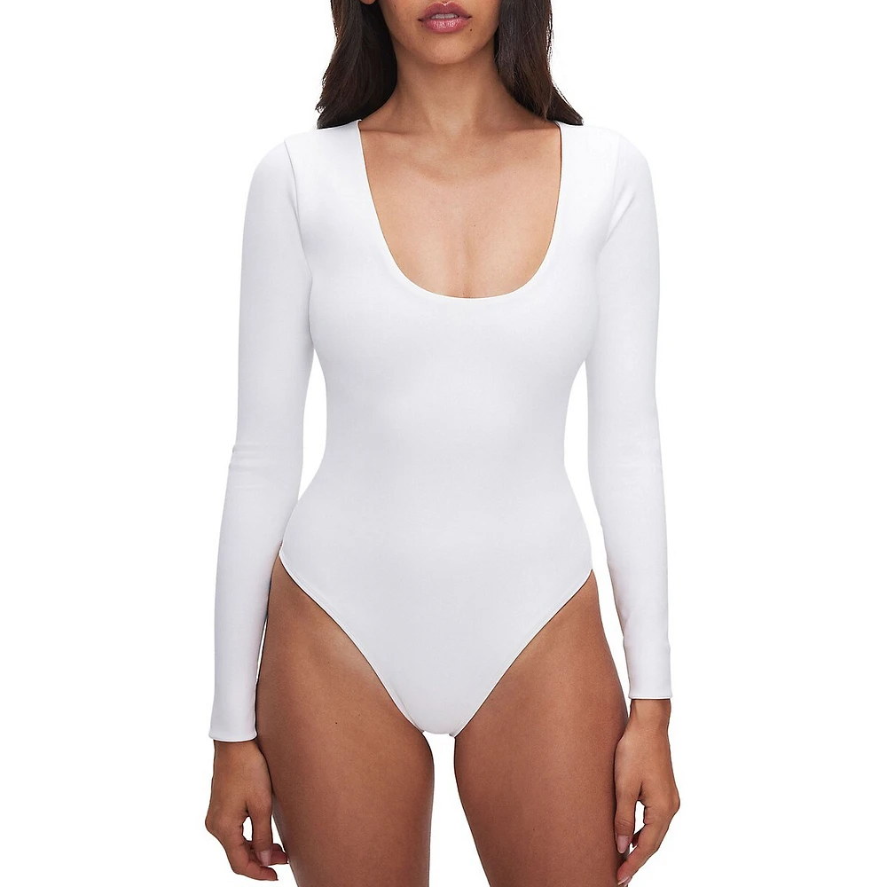 Scuba Scoopneck Bodysuit