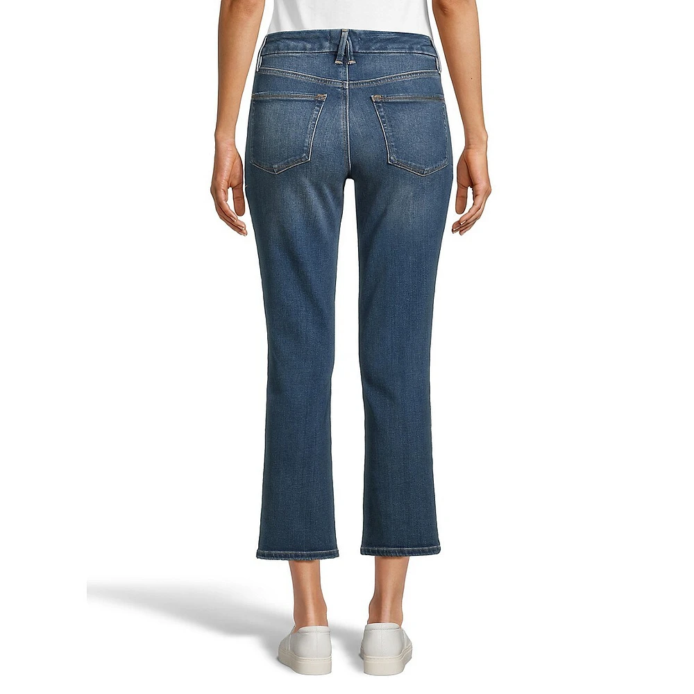 Good Straight Cropped Jeans