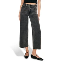Good Waist Cropped Palazzo Jeans