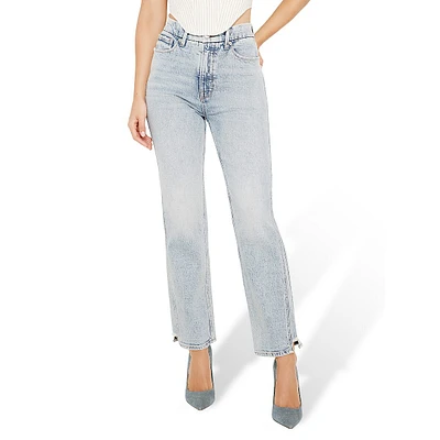 Good Curve Straight Step Jeans