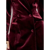 Velvet Exec Dress