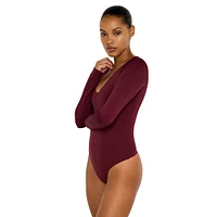 Scuba Scoop-Neck Bodysuit