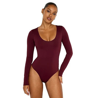 Scuba Scoop-Neck Bodysuit