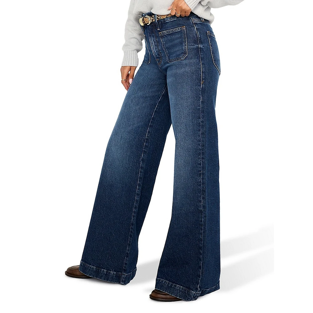 Good Waist Palazzo Jeans