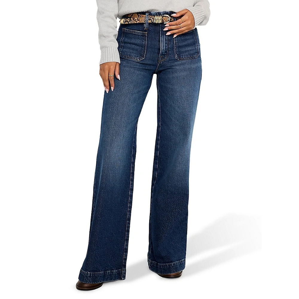 Good Waist Palazzo Jeans