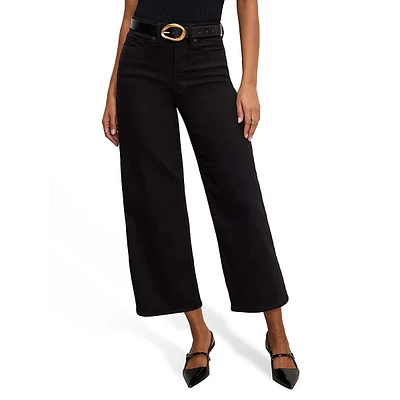 Good Waist Cropped Palazzo Never Fade Jeans