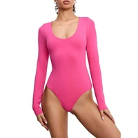 Scuba Scoop-Neck Bodysuit