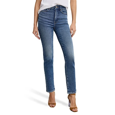 Good Classic High-Rise Slim Straight Jeans