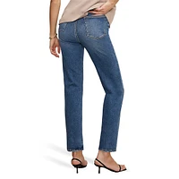 Jean droit taille très haute Good Boy Crop