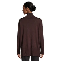 Superfine Merino Wool Turtleneck Sweater