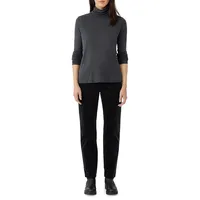 Slim-Fit High-Waisted Jeans