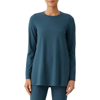 Petite Easy-Fit Tunic Top