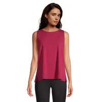Jewelneck Sleeveless Top