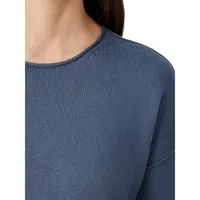 Organic Cotton-Blend Sweater