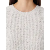 Organic Cotton & Cashmere-Blend Knit Vest