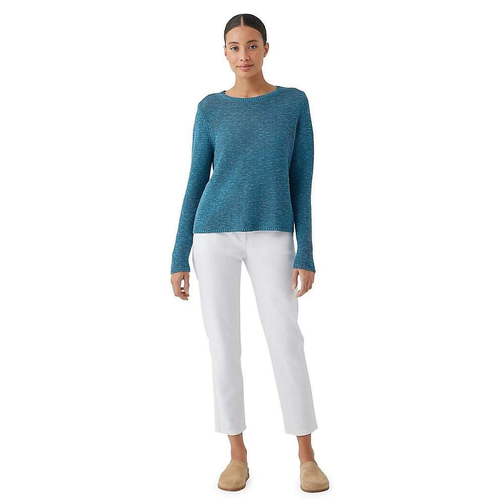 Organic Linen & Cotton Sweater