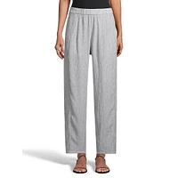 Organic Linen Pull-On Lantern Pants