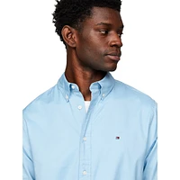Flex Poplin Organic Cotton-Blend Shirt