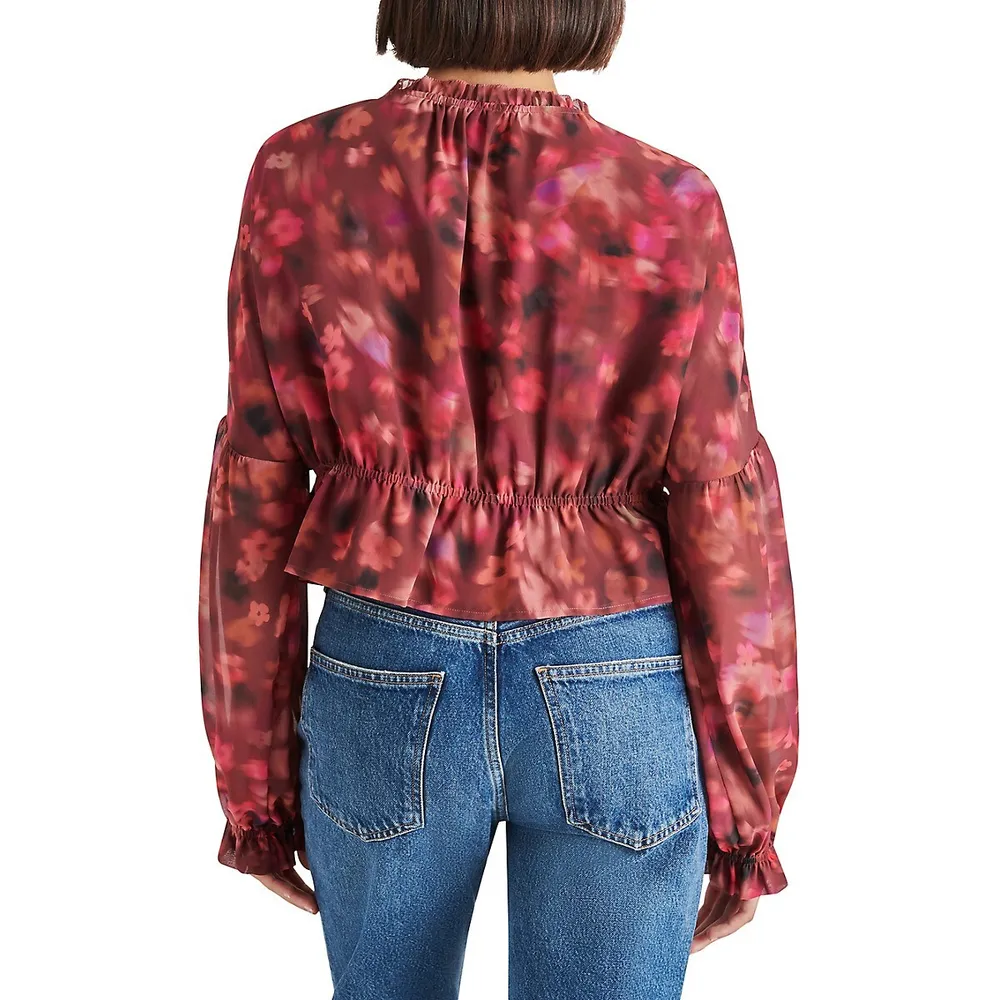 Hollis Floral Chiffon Blouse