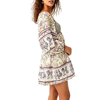 Endless Afternoon Floral Mini Dress