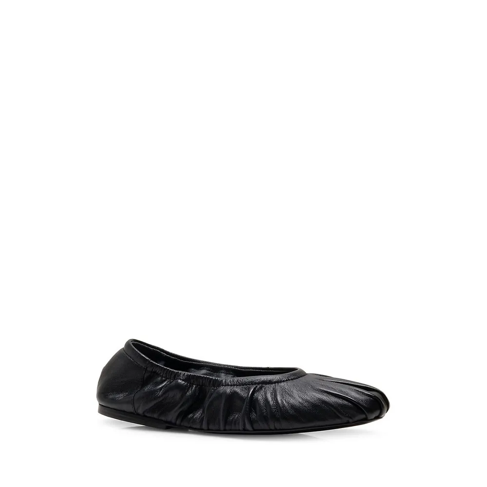 Cara Leather Ballet Flats