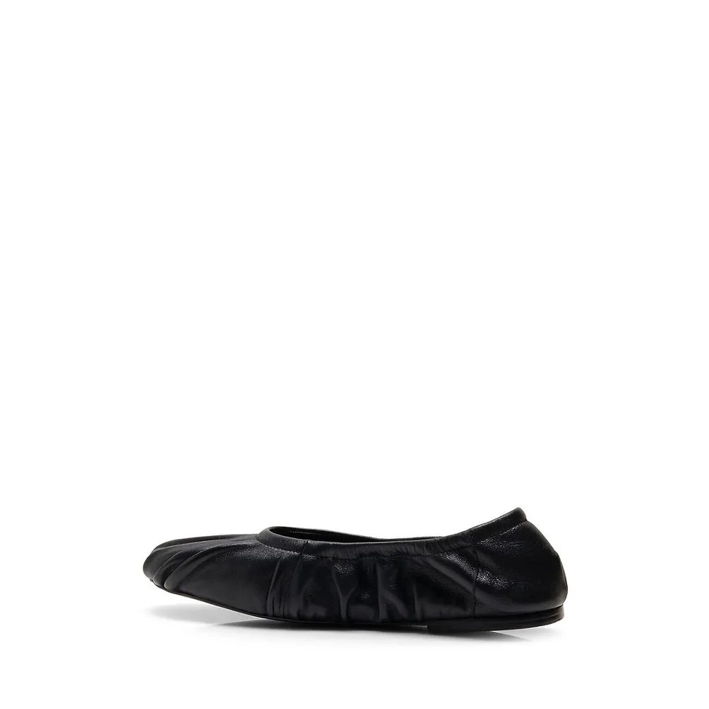 Cara Leather Ballet Flats