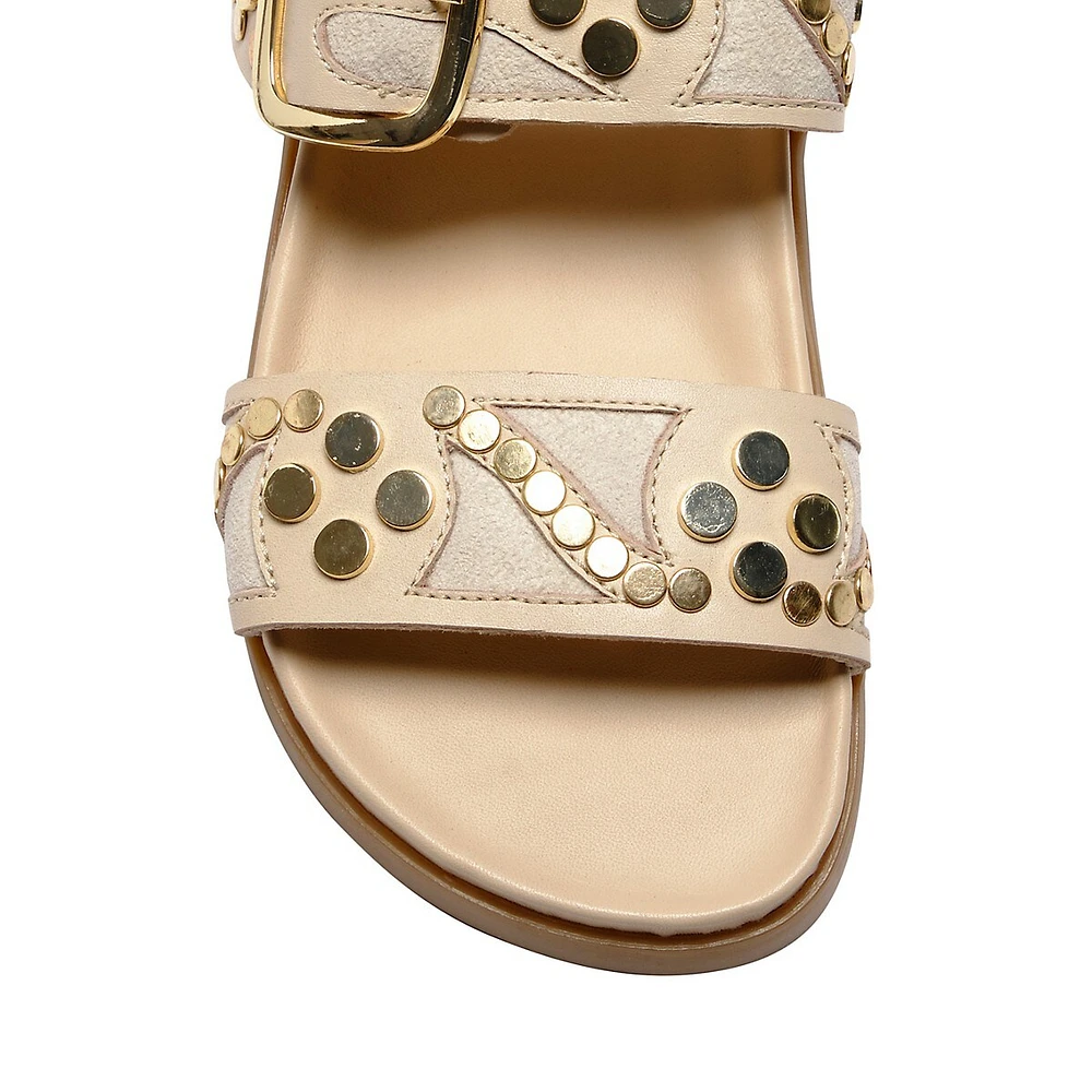 Revelry Studded Leather Sandals