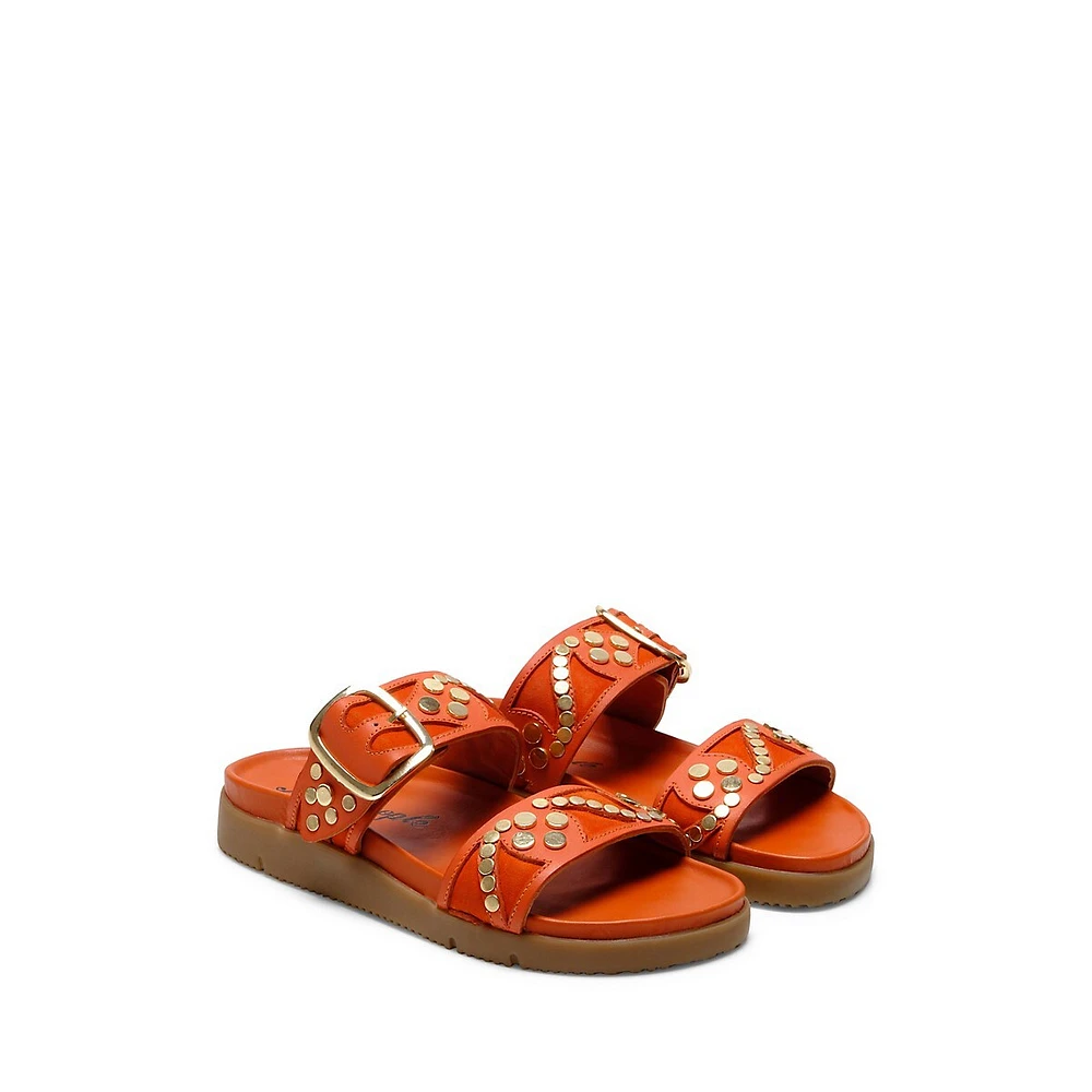 Revelry Studded Leather Sandals