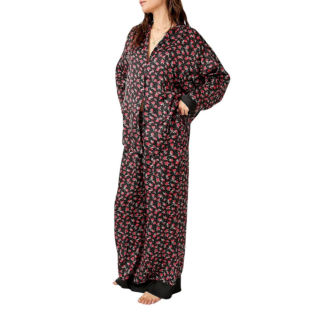 Dreamy Days 2-Piece Floral Pyjama Set