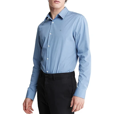 Stretch Cotton Slim-Fit Dress Shirt