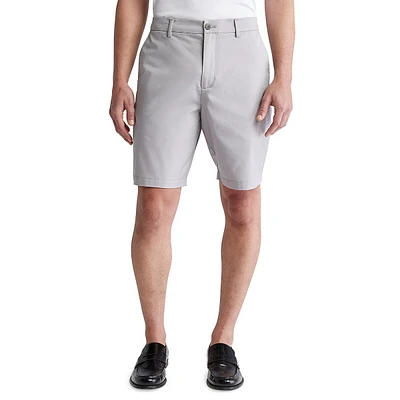 Refined Cotton Slim-Fit Shorts