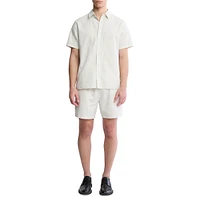 Refined Slim-Fit Pull-On Shorts