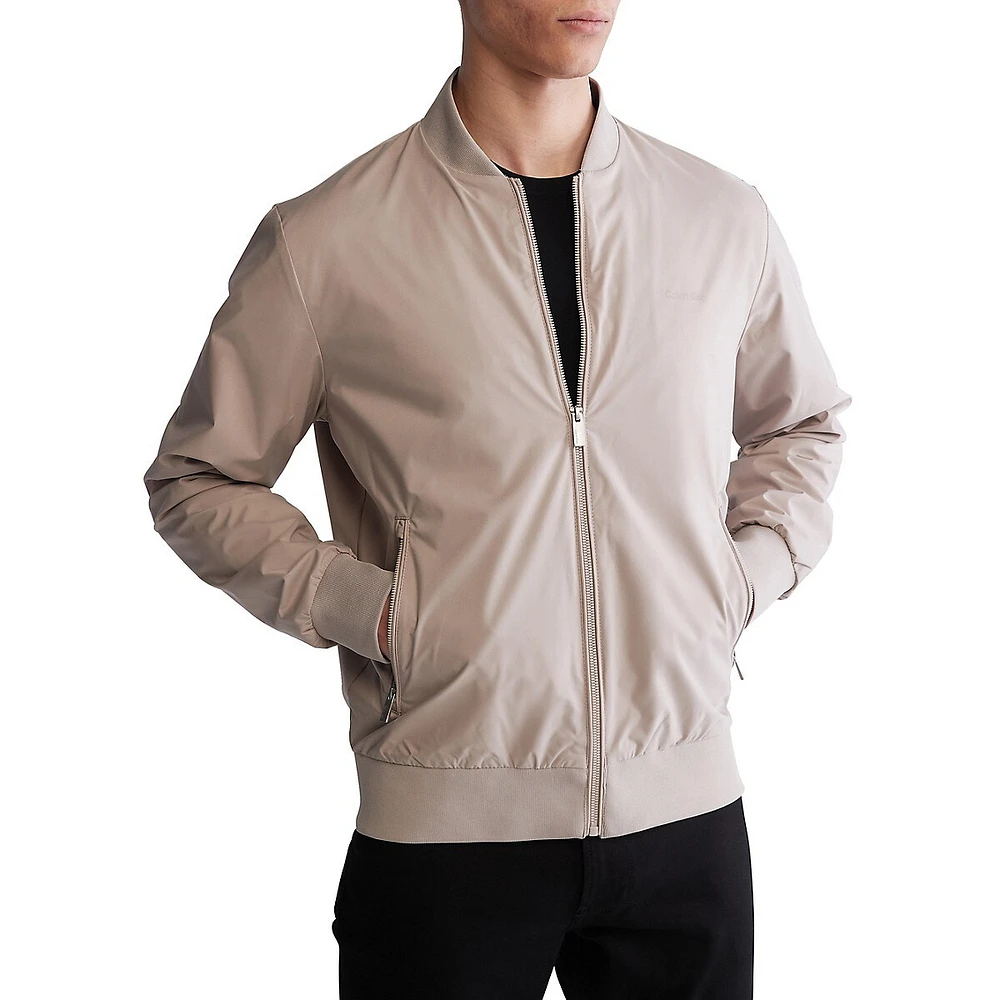 Matte Bomber Jacket