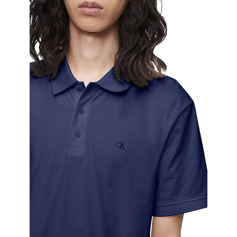 Cotton Logo Polo Shirt