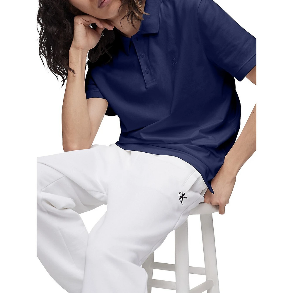 Cotton Logo Polo Shirt