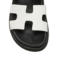 Mayven Cut-Out Slide Sandals