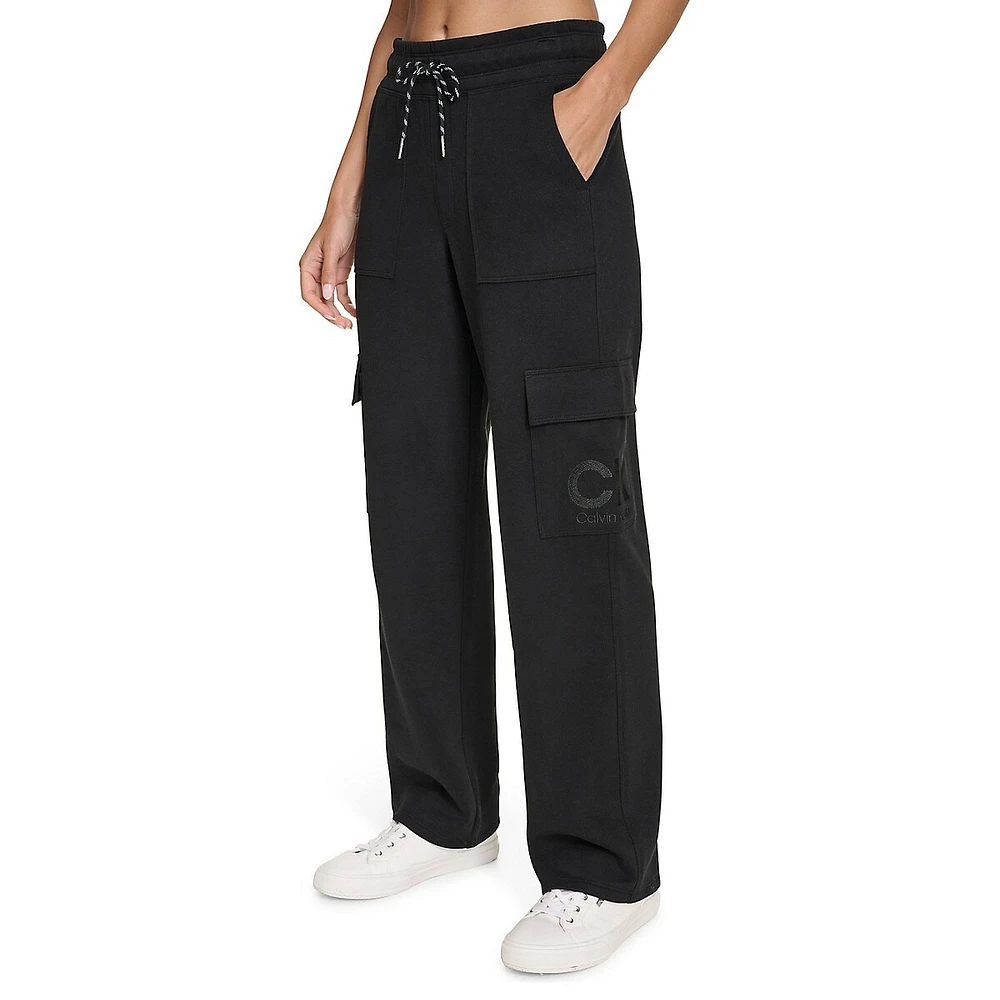 Eco Fleece CK Logo Cargo Pants